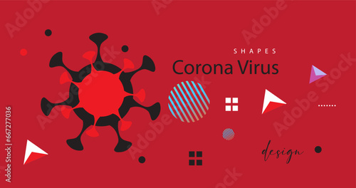 Coronavirus 2019-nCoV. Coronavirus outbreak and coronaviruses influenza background as dangerous flu strain cases as a pandemic.