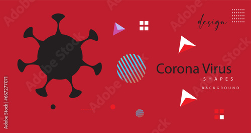 Coronavirus 2019-nCoV. Coronavirus outbreak and coronaviruses influenza background as dangerous flu strain cases as a pandemic.