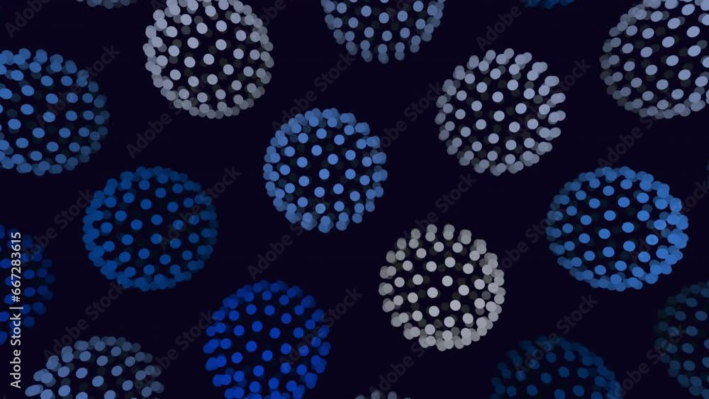 Elegant black and gold circles form a mesmerizing pattern on a dark ...