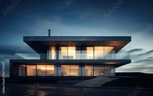 Luxurious modern house in n...