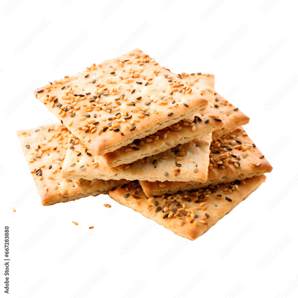 A transparent image of rectangular whole grain crackers. Great for dietary and nutritional designs. A transparent image of rectangular whole grain crackers. Great for dietary and nutritional designs.