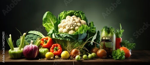 Measuring radioactivity in vegetables post nuclear event photo