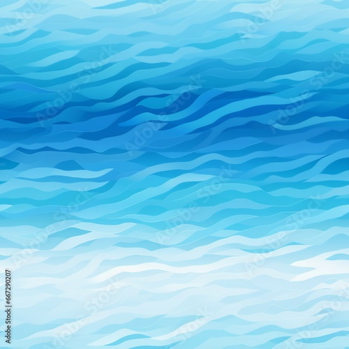 Azure Waters Ombre Retreat Pattern © Michael