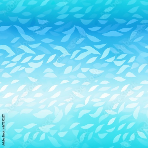 Blue Lagoon Ombre Magic Pattern