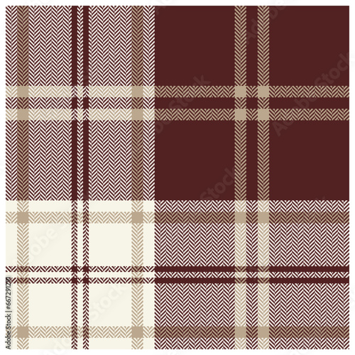 Seamless plaid pattern design. Plaid cloth vector illustration.