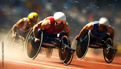 Paralympic games photo
