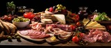 Mediterranean countries traditional starters like antipasto and tapas