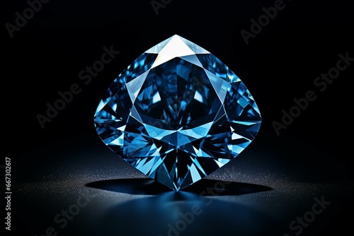 dark blue diamond. Generative AI