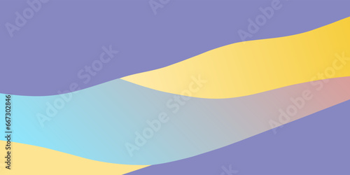 abstract multicolor dynamic wave background. background illustration with vibrant and fun colors. can be used for banner, poster, paper, templates, cover cards or wallpaper, etc. 