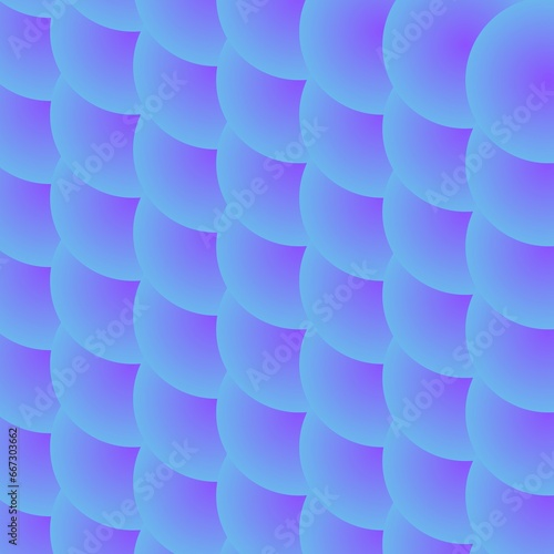 Fototapeta Naklejka Na Ścianę i Meble -  Blue and violet bubbles abstract graphic design
