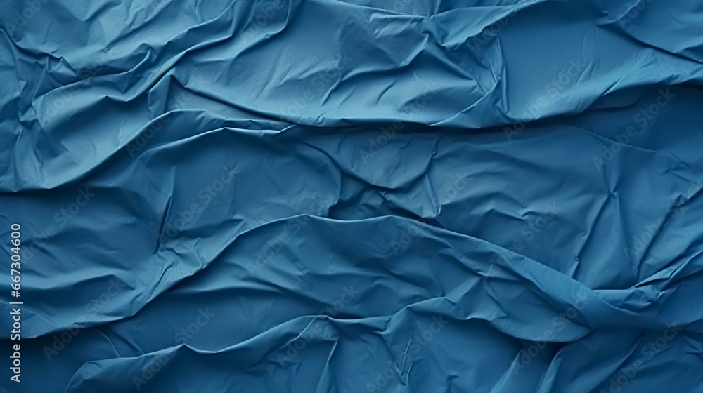Blue Background or Paper Design, Textured Wrinkles Blue Background or Paper Design, Textured Wrinkles