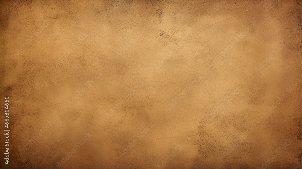 Brown Texture Background in Old Vintage Crumpled Paper