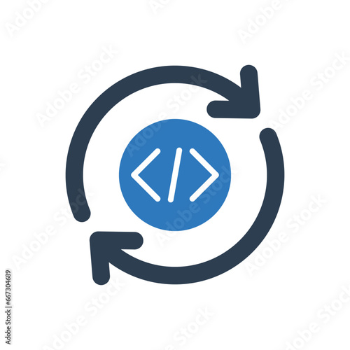 Programming Coding Icon - Update Icon