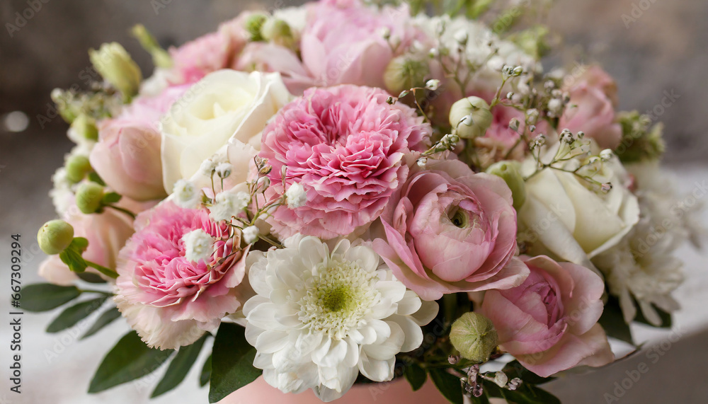 bouquet of pink and white flowers bouquet of pink and white flowers