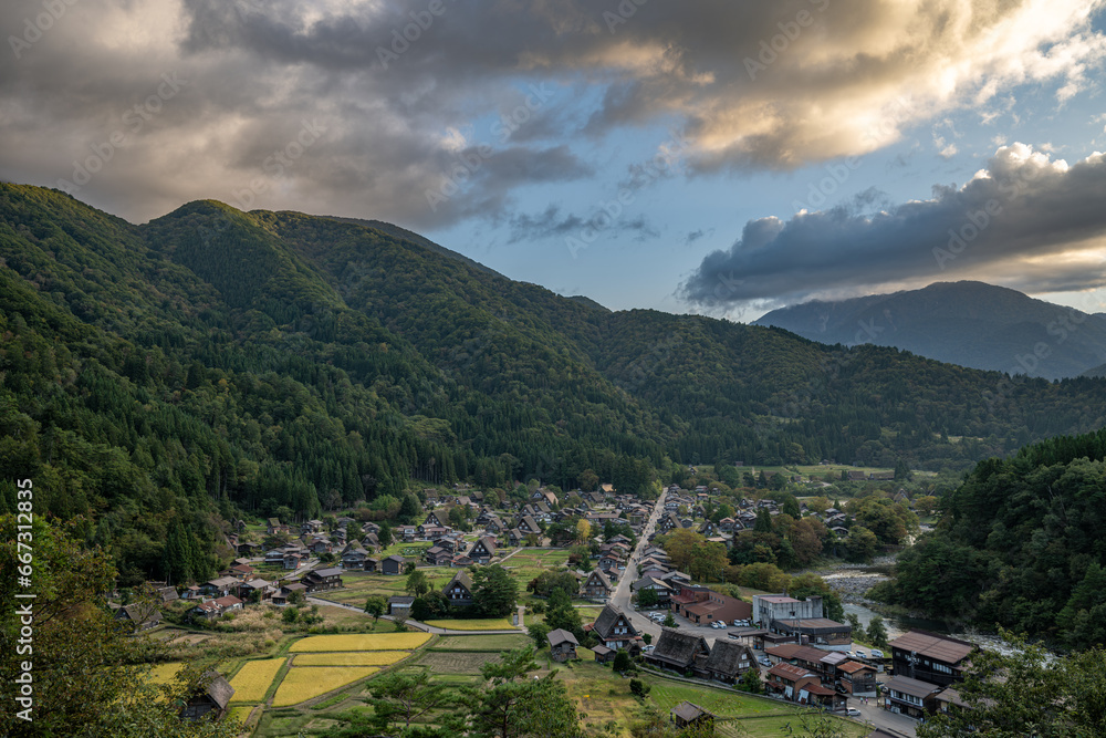 Historical Village of Shirakawa-go, Gifu, Japan Historical Village of Shirakawa-go, Gifu, Japan