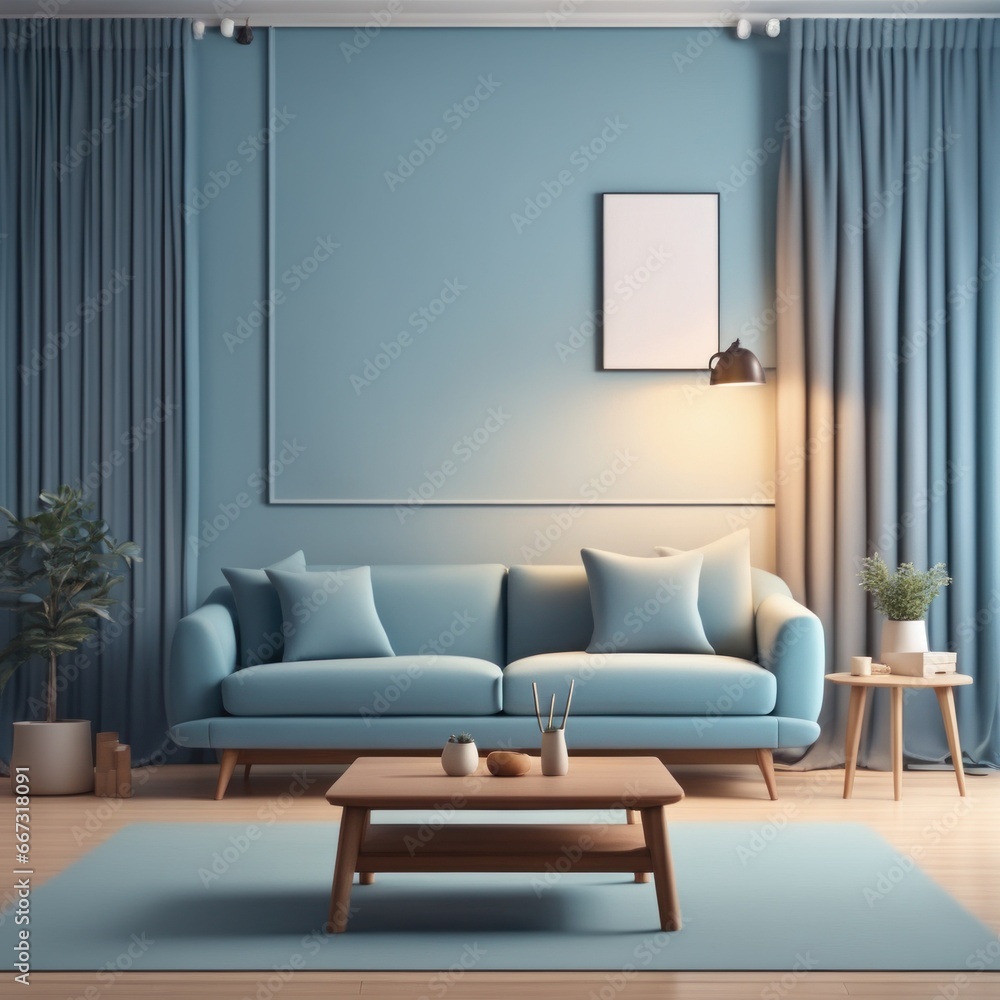 Living room in a bright modern house open floor plan minimalist style. Living room in a bright modern house open floor plan minimalist style.