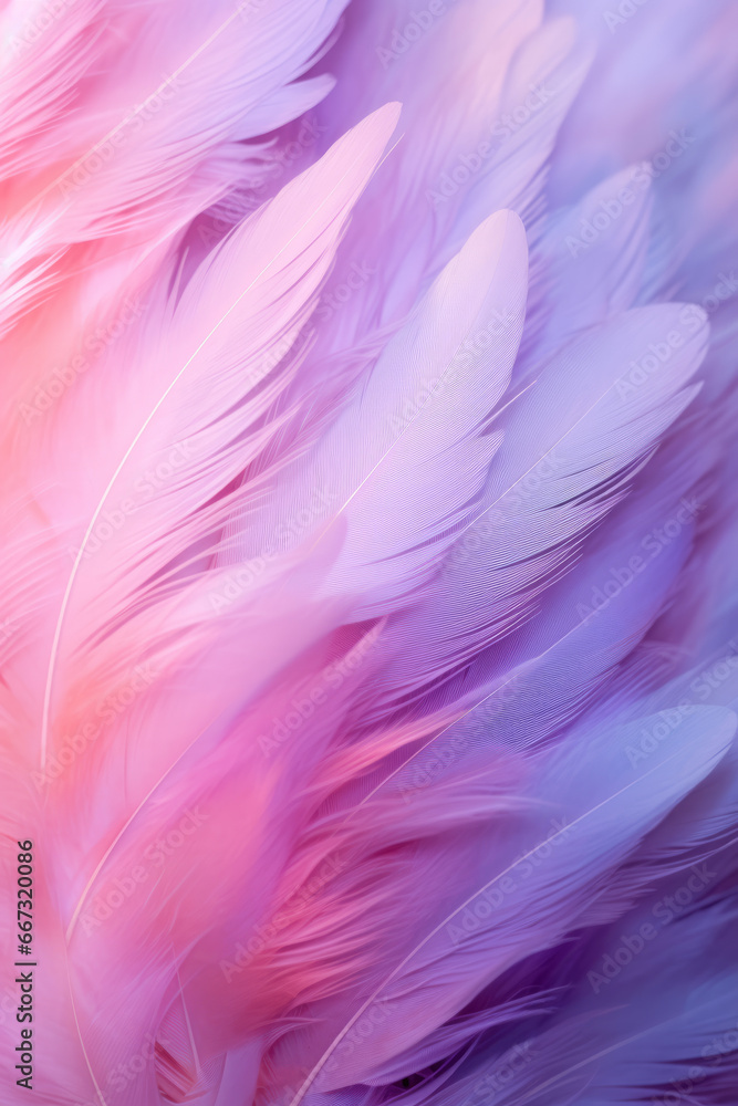 Obraz premium A gentle feather texture background