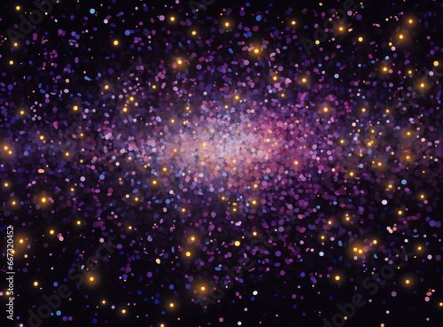 purple sparklers – sparkly ethereal surface Generative AI © SKIMP Art