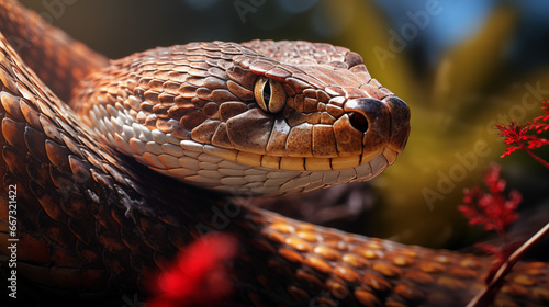 close up of a snake © toomi123