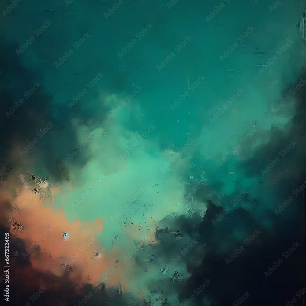 teal, orange, and black color gradient backgrounds, emphasizing grainy texture effects suitable for poster, banner, landing page, and backdrop designs