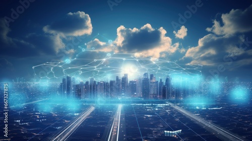Analyze the role of cloud computing in transforming modern IT operations photo