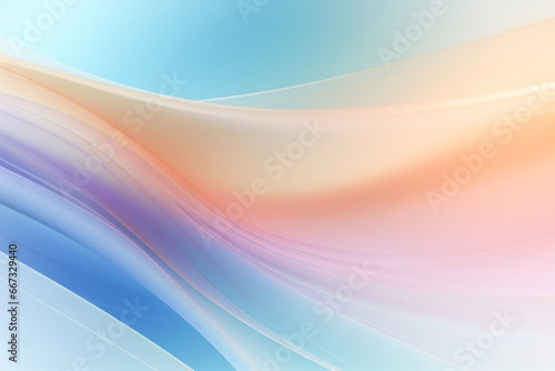 Iridescent Abastract Wave Flow Colorful Gradient Background