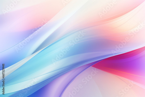Iridescent Abastract Wave Flow Colorful Gradient Background © Alex