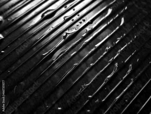 Modern wave stripes pattern background © Denis Darcraft