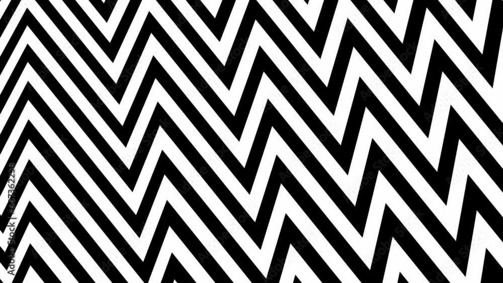 Abstract background with black and white stripes.Seamless loop video.Monochrome pattern. Abstract background with black and white stripes.Seamless loop video.Monochrome pattern.