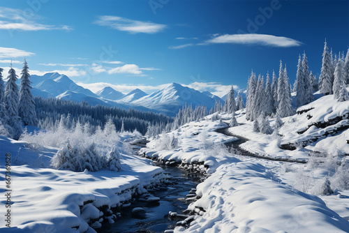 Snow Scenery Cover photo of natural scenery © wendi