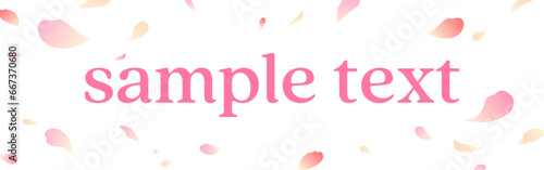 背景素材_花吹雪_桜