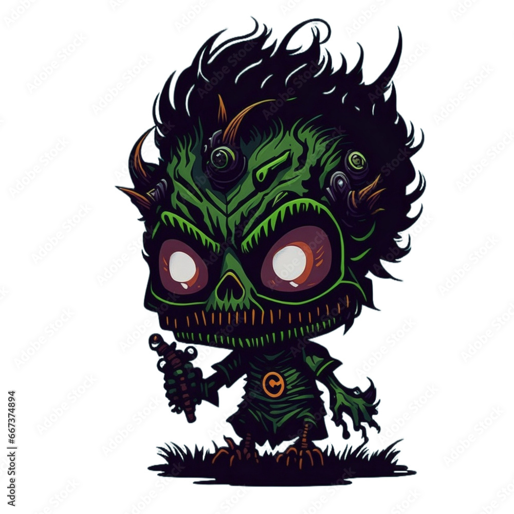 Zombie Cartoon Illustration PNG Transparent Background Zombie Cartoon Illustration PNG Transparent Background