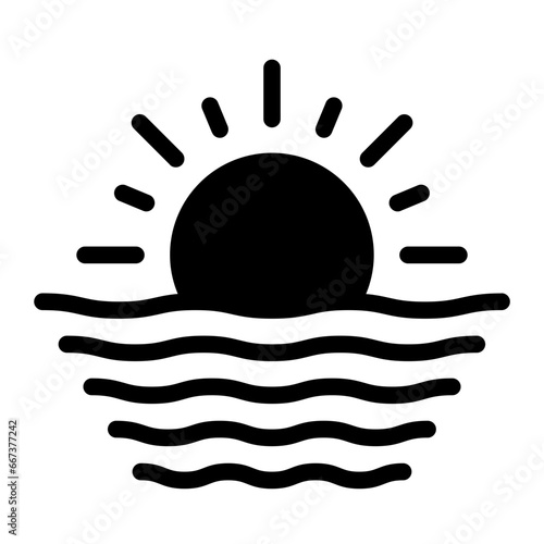 Sunset icon
