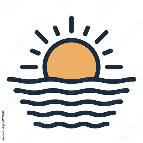 Sunset icon