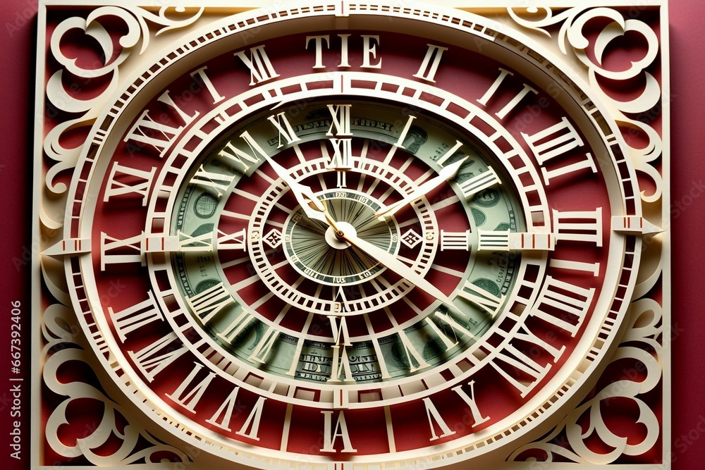 Naklejka premium The Time Value