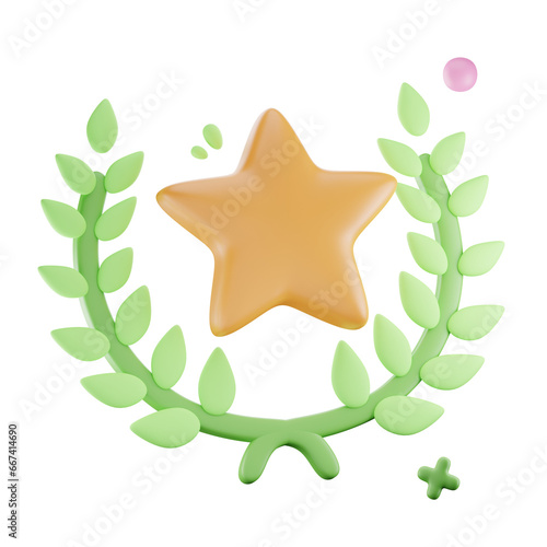 Awardly - Reward & Achievement 3D Icon Set 
