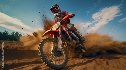 Motocross background wallpaper poster PPT