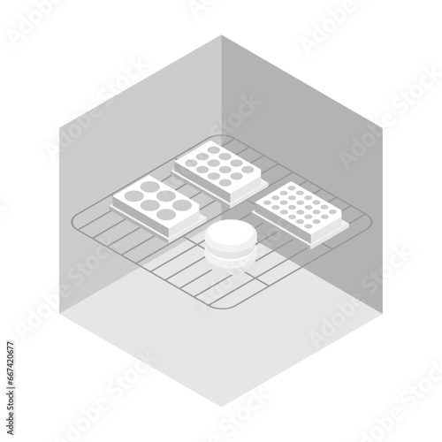インキュベーターの中