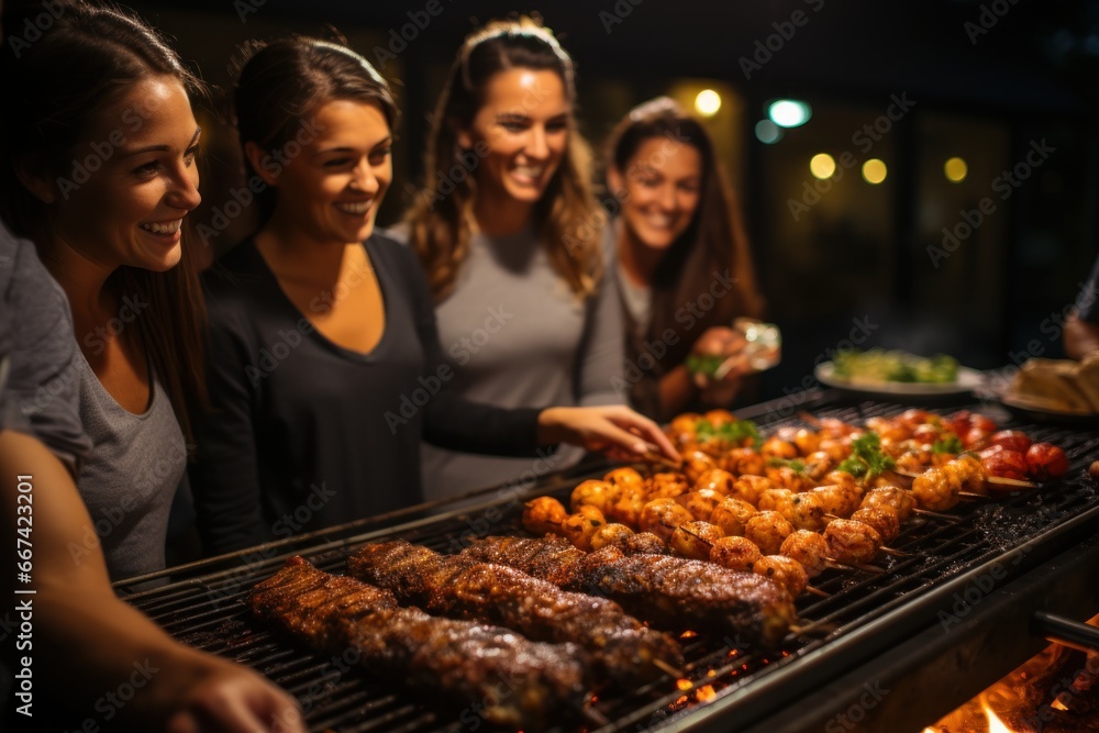 group of people in a bar group of people in a bar