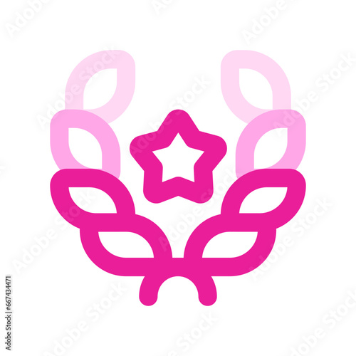 Editable award, laurel, achievement, nomination vector icon. Movie, cinema, entertainment. Part of a big icon set family. Perfect for web and app interfaces, presentations, infographics, etc