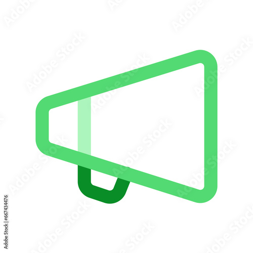 Editable director bullhorn, megaphone, marketing vector icon. Movie, cinema, entertainment. Part of a big icon set family. Perfect for web and app interfaces, presentations, infographics, etc
