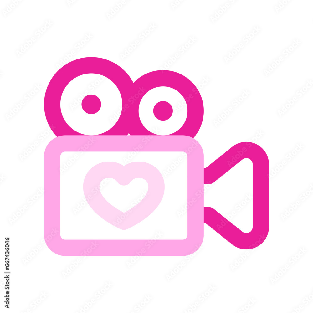 Editable wedding video vector icon. Wedding, valentine, love, celebration. Part of a big icon set family. Perfect for web and app interfaces, presentations, infographics, etc Editable wedding video vector icon. Wedding, valentine, love, celebration. Part of a big icon set family. Perfect for web and app interfaces, presentations, infographics, etc