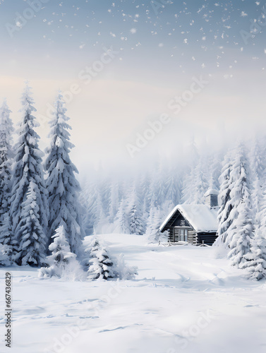 Snow background wallpaper poster PPT