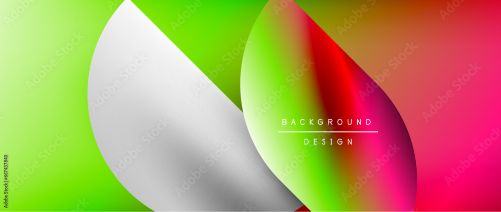Circles and round shapes with gradients. Minimal abstract background, round geometric shapes, clean and structured design Circles and round shapes with gradients. Minimal abstract background, round geometric shapes, clean and structured design