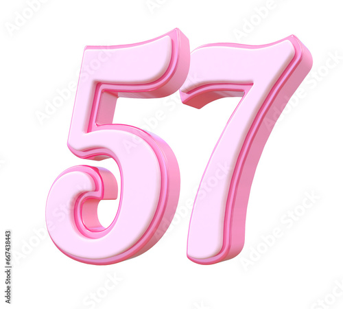 Pink Number 57