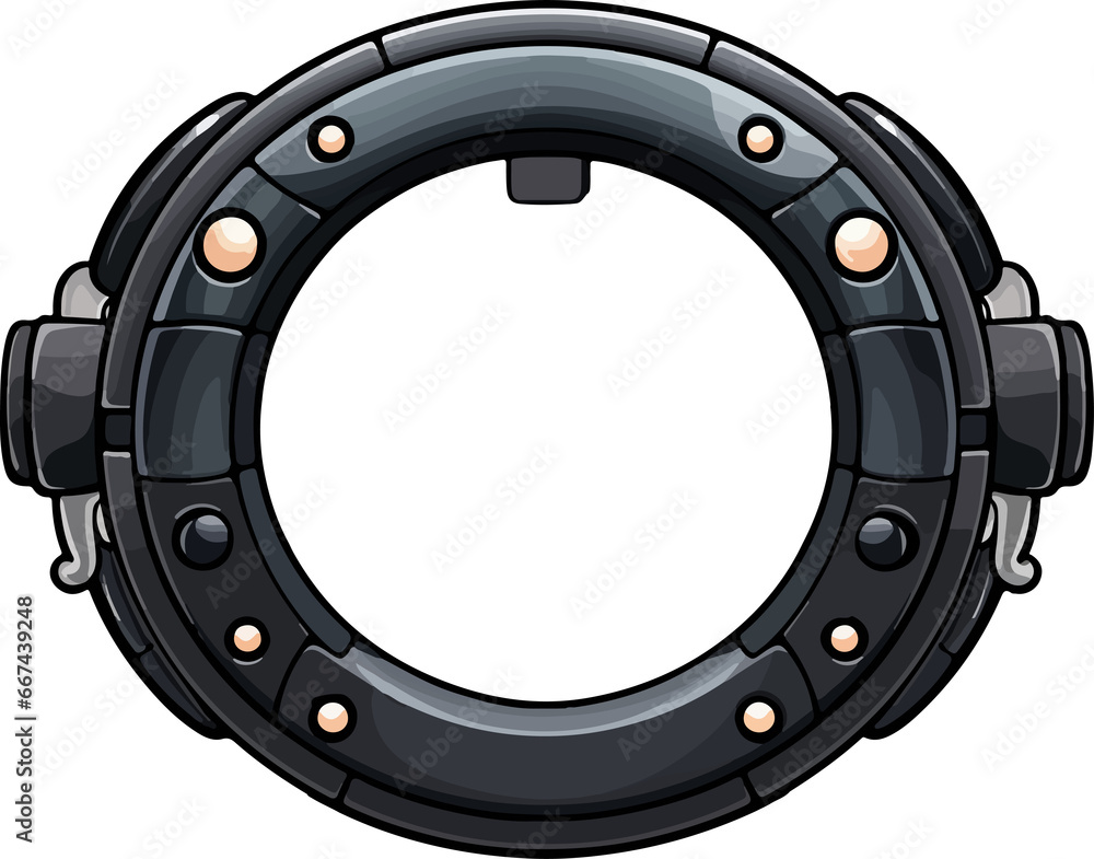 Obraz premium Cute tambourine