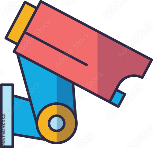 CCTV Icon. Security camera