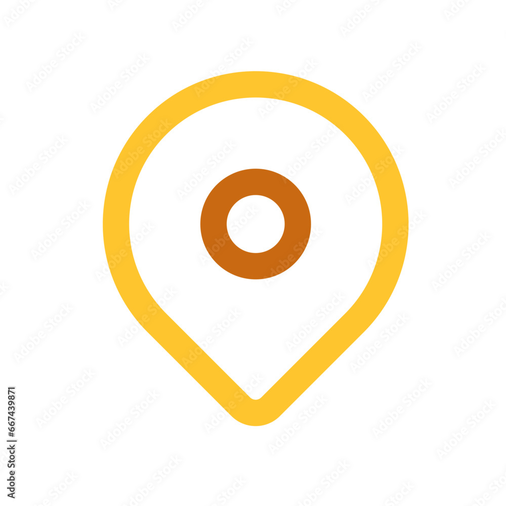 Editable location pin vector icon. Map, location, navigation. Part of a big icon set family. Perfect for web and app interfaces, presentations, infographics, etc Editable location pin vector icon. Map, location, navigation. Part of a big icon set family. Perfect for web and app interfaces, presentations, infographics, etc