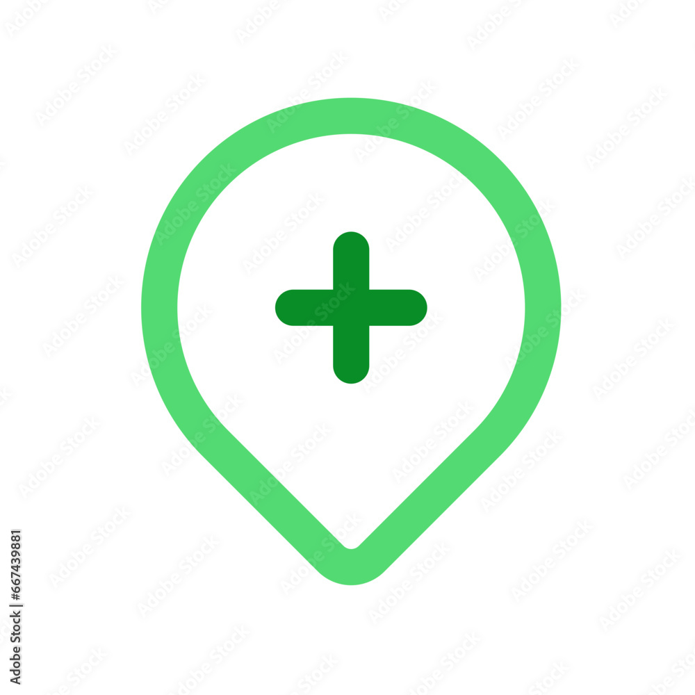 Editable add location vector icon. Map, location, navigation. Part of a big icon set family. Perfect for web and app interfaces, presentations, infographics, etc Editable add location vector icon. Map, location, navigation. Part of a big icon set family. Perfect for web and app interfaces, presentations, infographics, etc