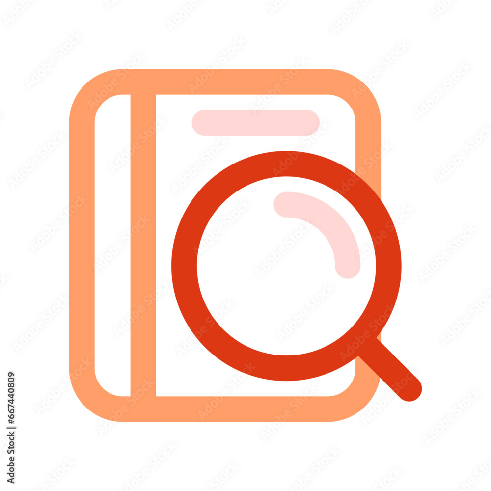 Editable book search vector icon. Part of a big icon set family. Perfect for web and app interfaces, presentations, infographics, etc Editable book search vector icon. Part of a big icon set family. Perfect for web and app interfaces, presentations, infographics, etc